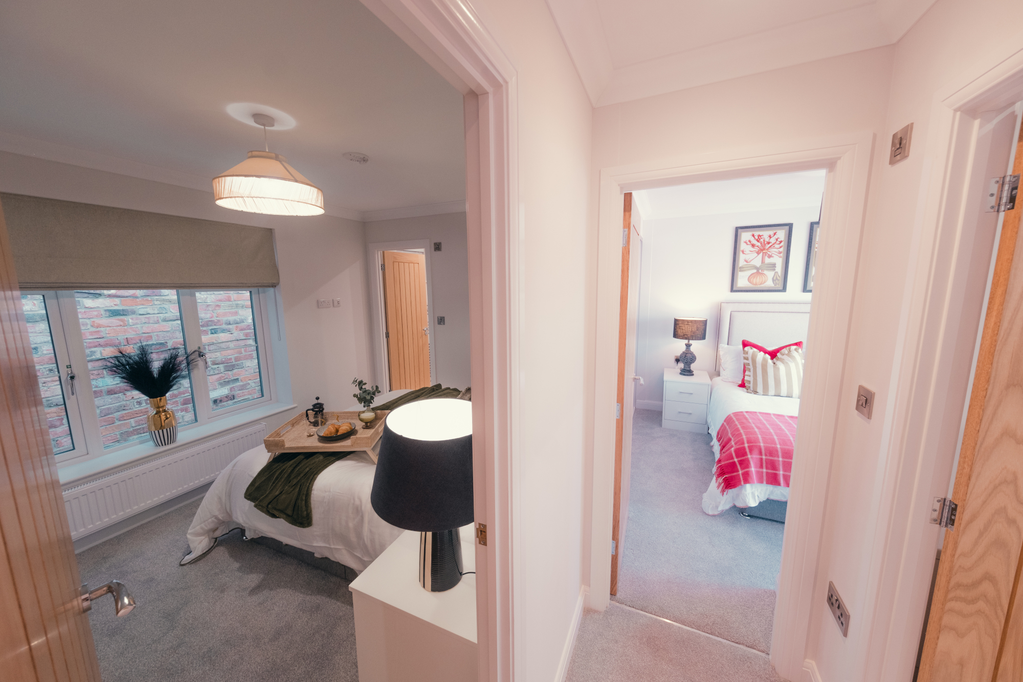 Bedrooms in the Warkton Platinum
