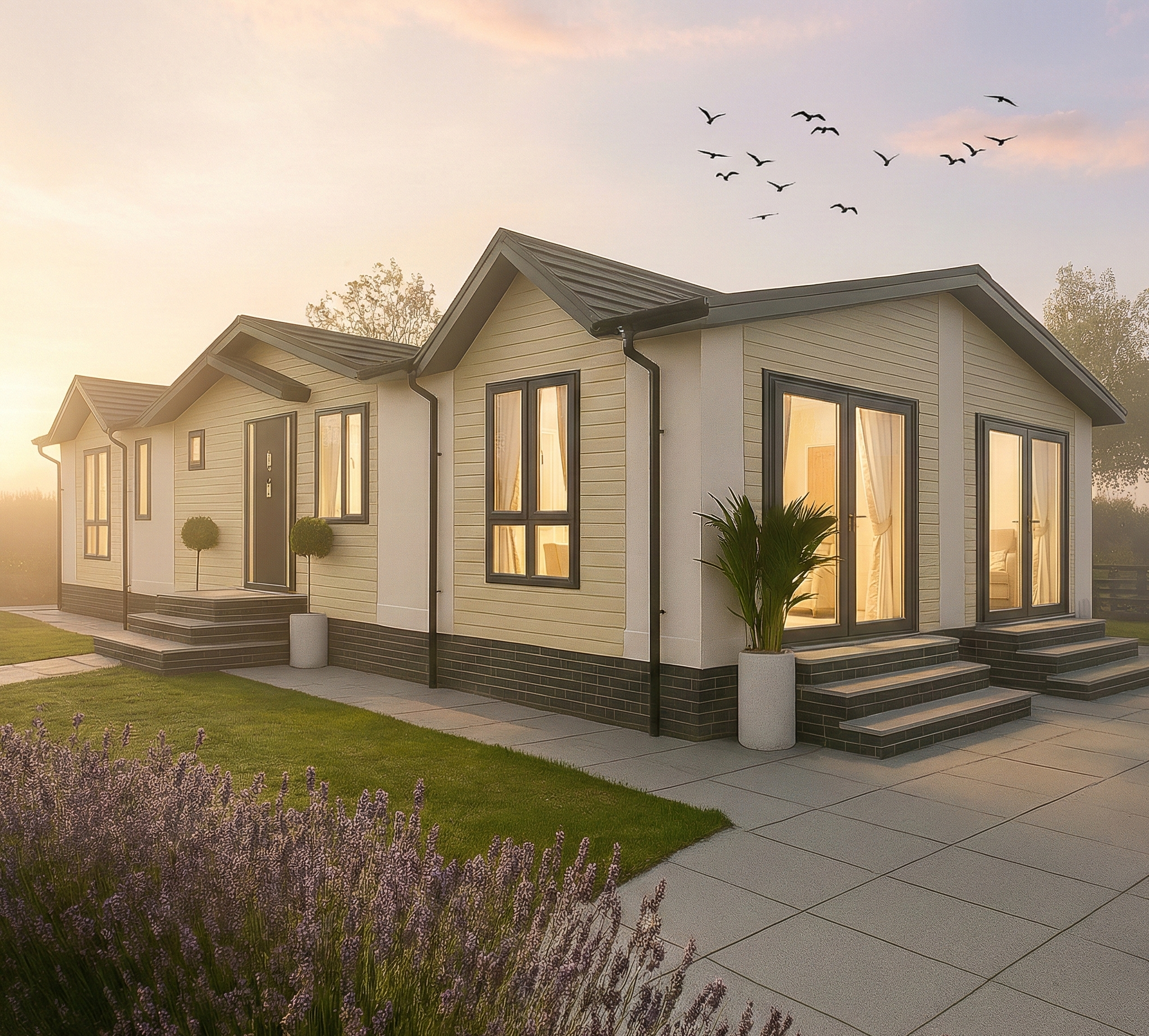 Introducing The Manor Baker, a stunning new addition to the Manor Park Homes collection. Designed by Lloyd Harden’s design team in collaboration with the late Simon Baker and Arden Parks, this exceptional home is a beautiful tribute to a lifetime of craftsmanship in the park home industry.